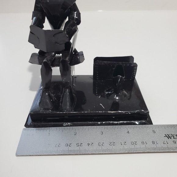 Don Quixote Figurine Metal Sculpture Man of La Mancha Figurine Pen Holde… - Picture 8 of 9